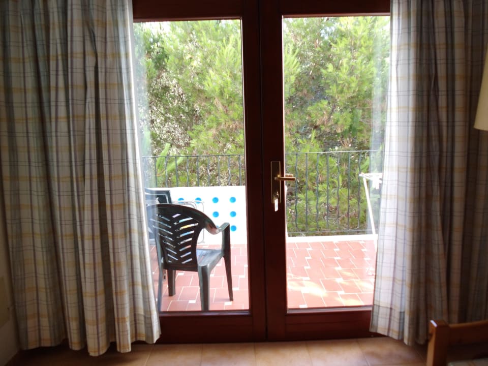 Aussicht auf die Balkonterrasse Playa Parc Apartments