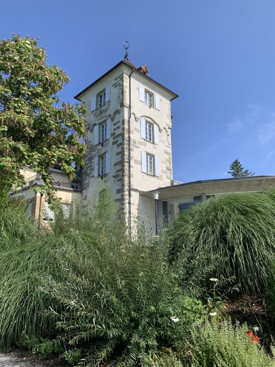 Außenansicht Bad-Hotel mit Villa Seeburg