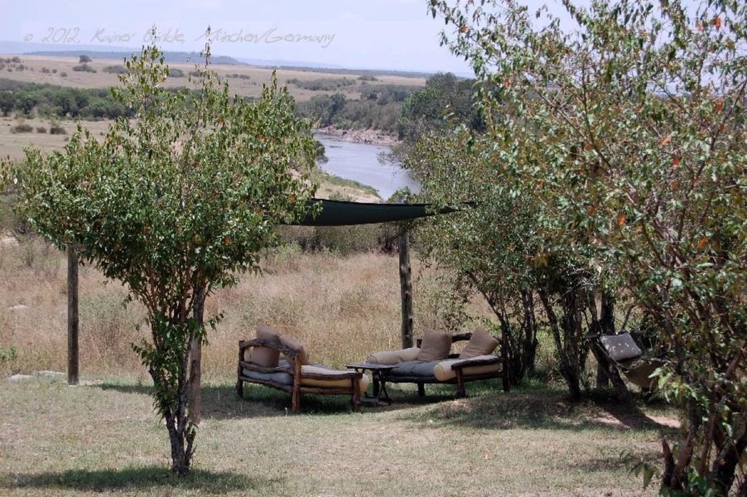 Blick vom Entim Camp auf dem Mara River Entim Masai Mara Camp