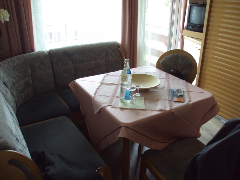 Wohn- und Esszimmer Pension Kunkelmann