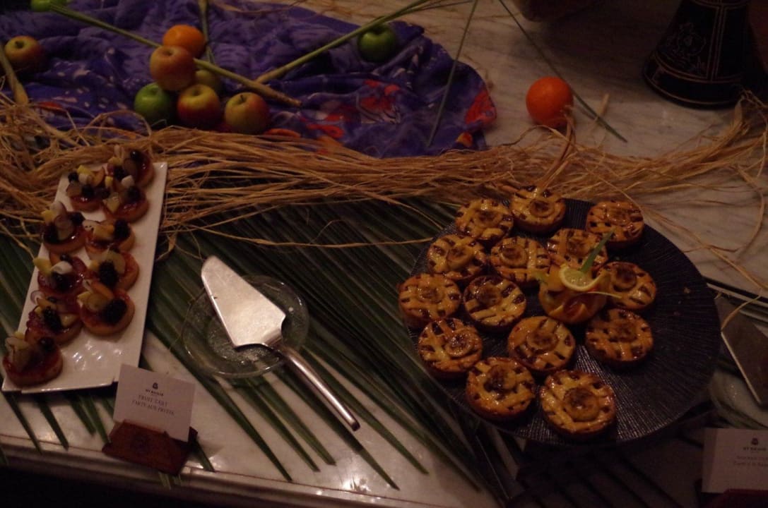Dessert am indischen Abend The St. Regis Le Morne Resort, Mauritius