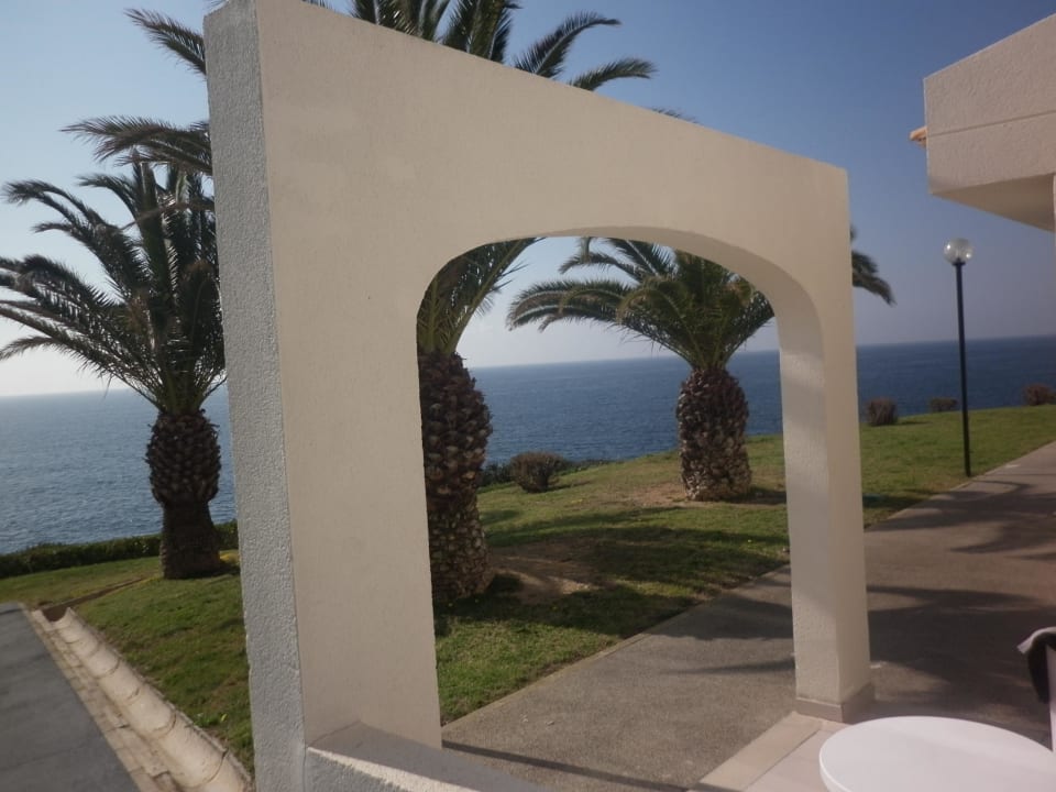 Blick vom Appartement blau punta reina