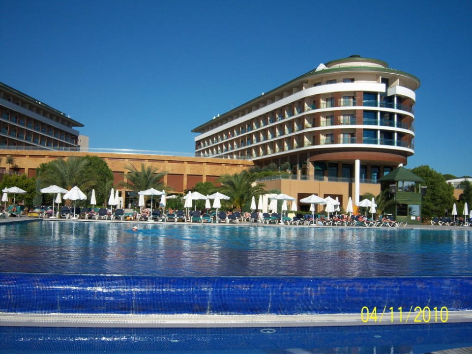 Hotelansicht vom Pool aus Voyage Belek Golf & Spa