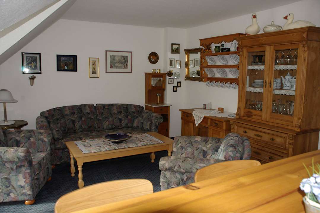 Wohnzimmer Ferienwohnung Elsholz Willingen