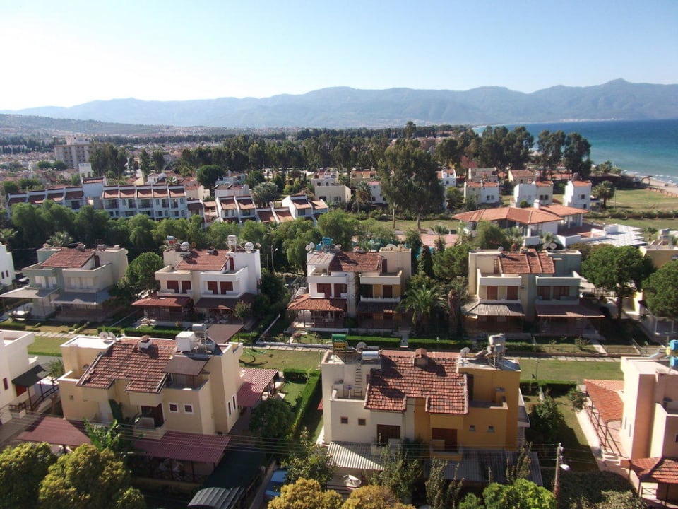 Ausblick vom Balkon Hotel Ephesia