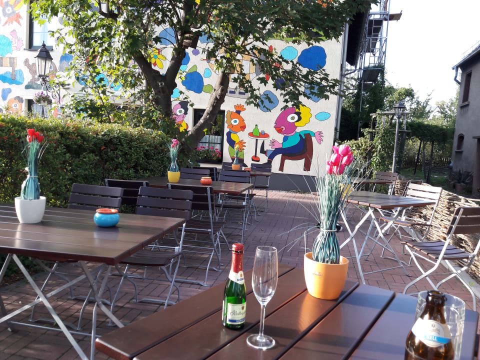 Gartenanlage Pension Altstadt Borna