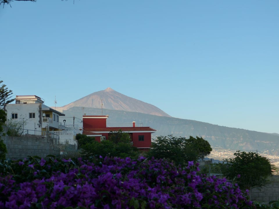 Blick von der Terrasse auf den Tejde Residencial Rolando