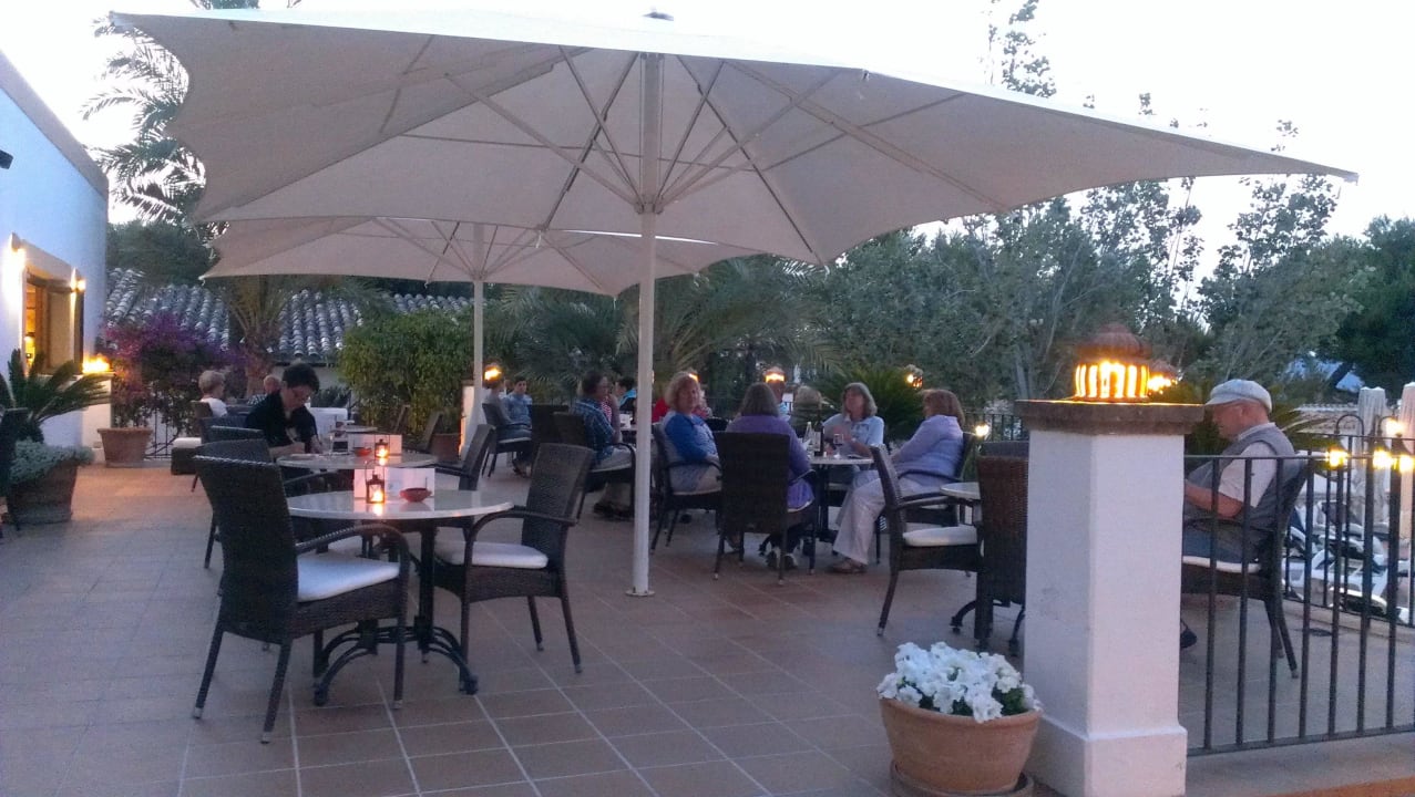 Die Terrasse am Abend Prinsotel Mal Pas (Adults only)