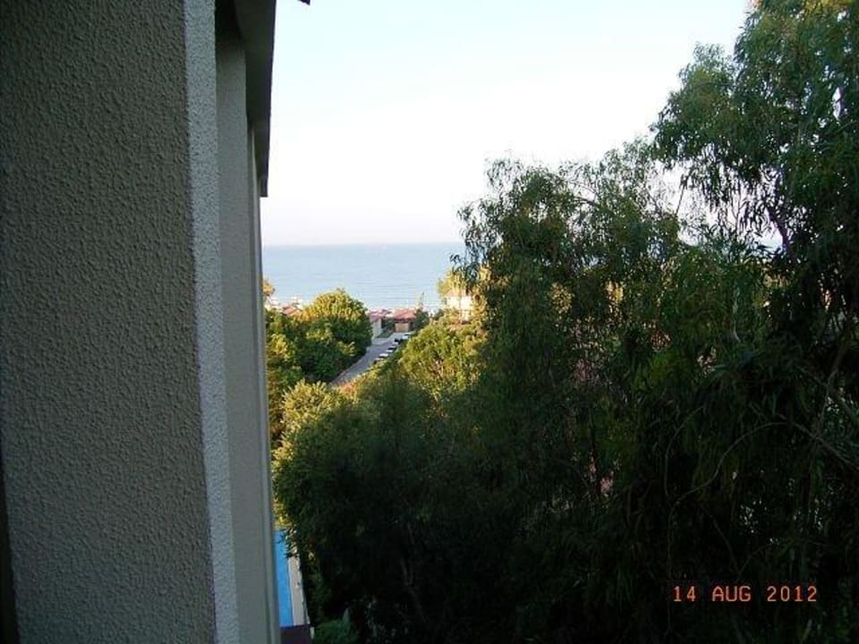 Ausblick vom Balkon, 5. Etage Hotel Sirma