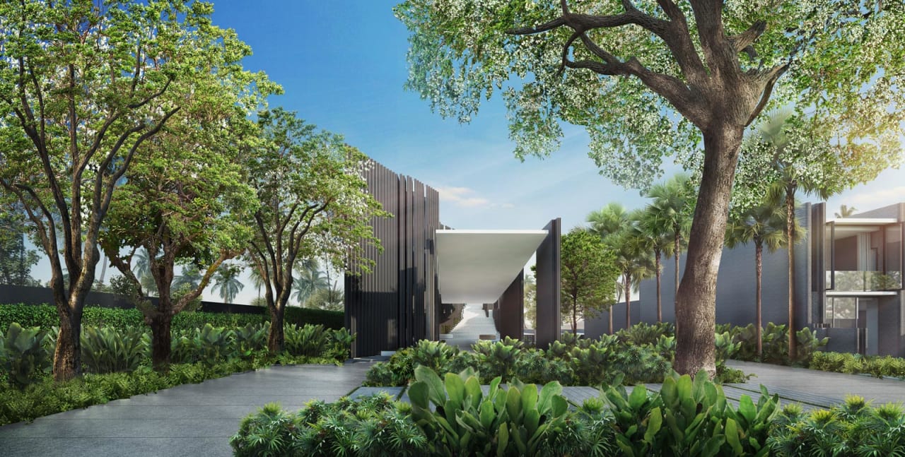 Außenansicht Oceanphere Pattaya Villa by Elite Suites