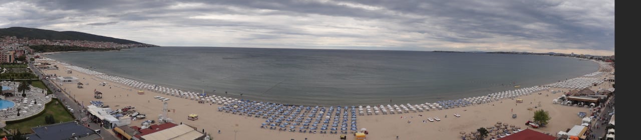 Panorama, hinten rechts Nessebar Sentido Bellevue Beach