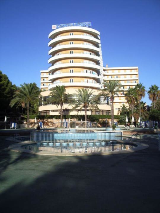 Hotel vom Strand aus Grupotel Cala Marsal Nature Hotel
