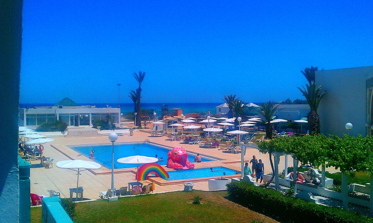 Blick aus dem Balkon Hotel El Mouradi Cap Mahdia