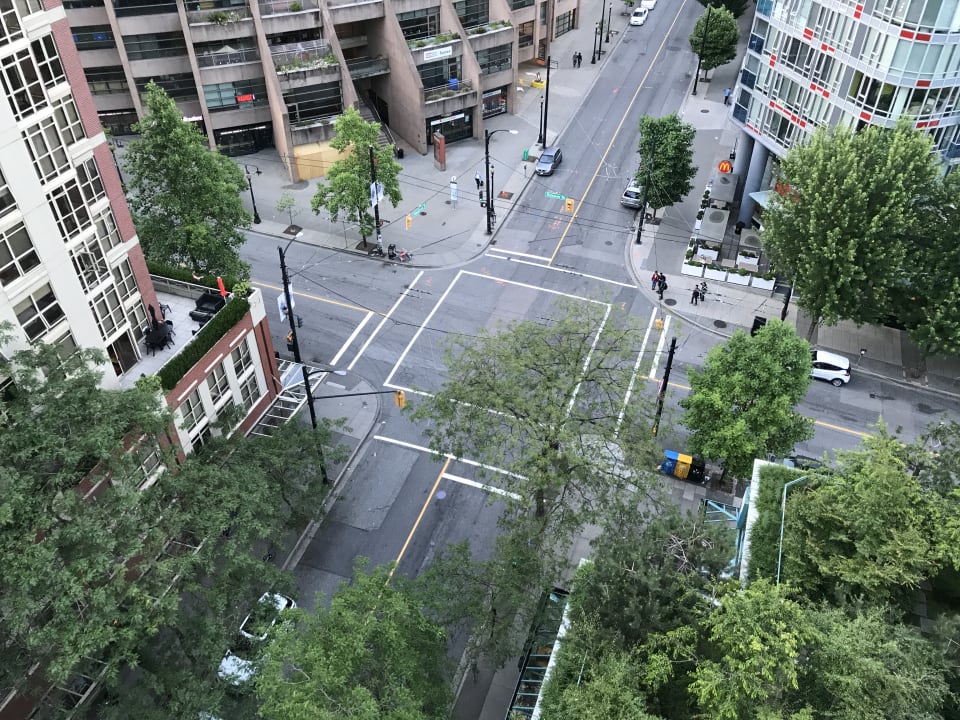 Ausblick Hotel Rosedale on Robson