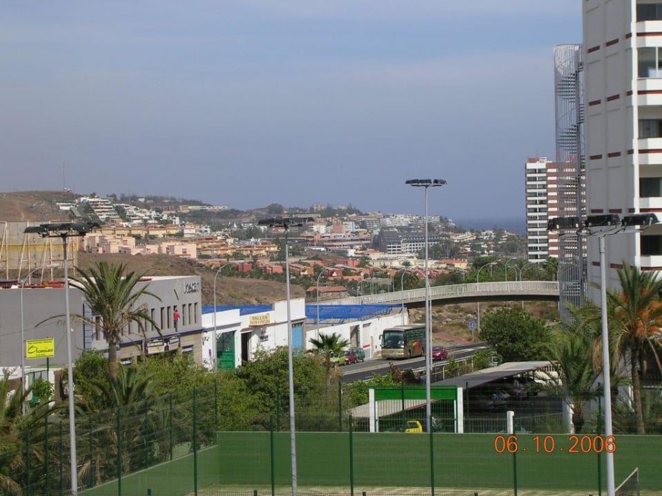 Blick vom Balkon Abora Buenaventura by Lopesan Hotels