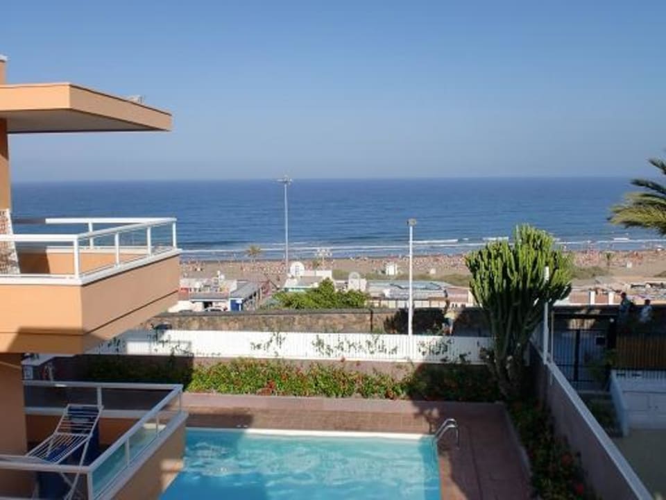 Vom Balkon aus Apartamentos Horizonte