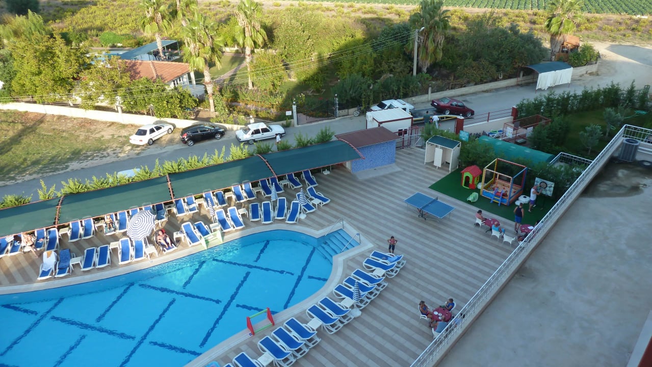 Blick von oben Side West Park Hotel