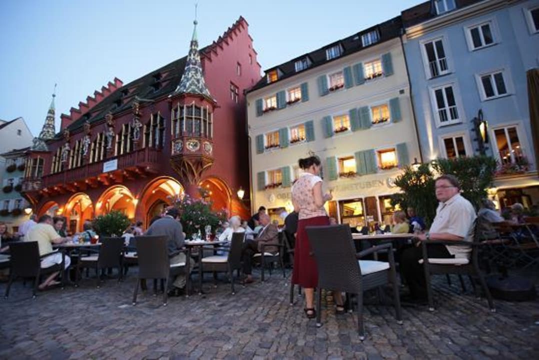 Münsterplatzterrasse  Hotel Oberkirchs Weinstuben