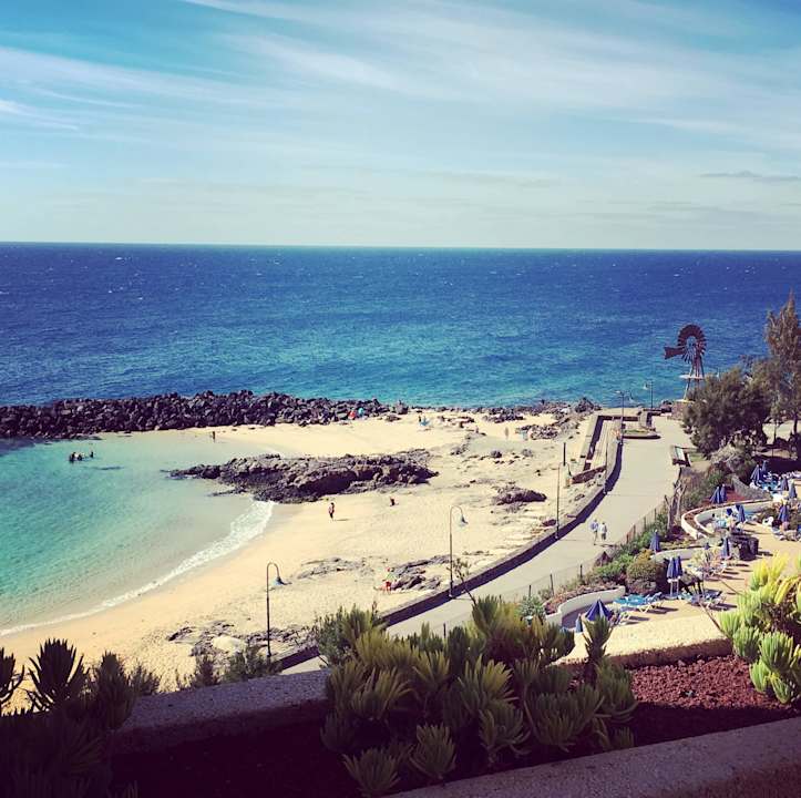 Auf dem Balkon Hotel Grand Teguise Playa