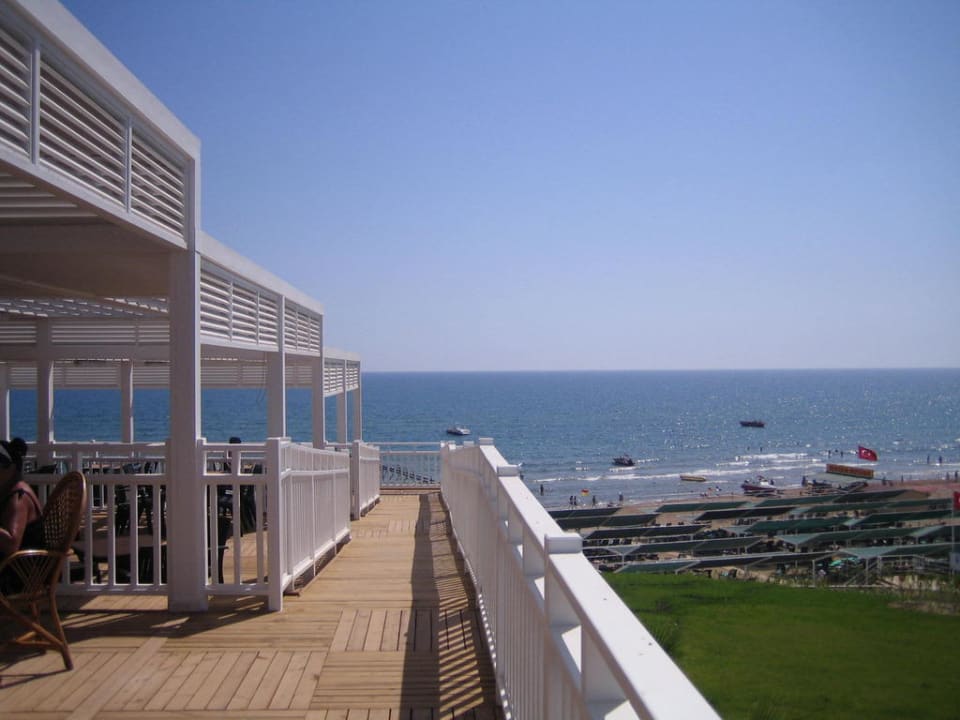 Ausblick von der neuen Strandbar Can Garden Resort