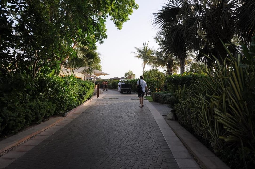 Gartenanlage Jumeirah Beach Hotel