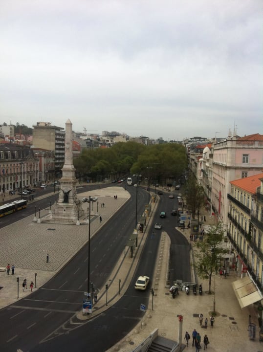 Ausblick vom Balkon Hotel Altis Avenida