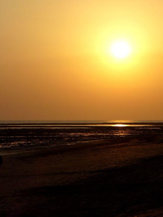 Sonnenuntergang Terrasse Hotel Playa de la Luz