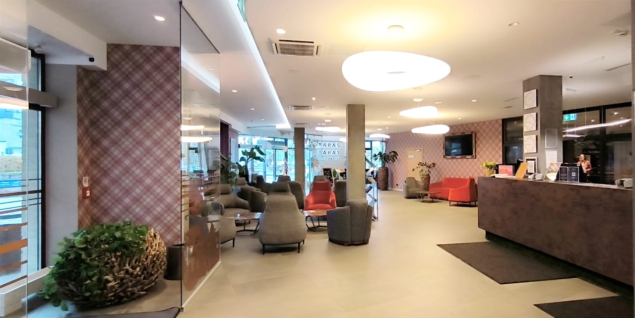Lobby Wellton Riga Hotel & SPA