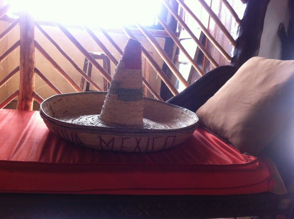 Deko im Restaurant Hotel Luv Tulum