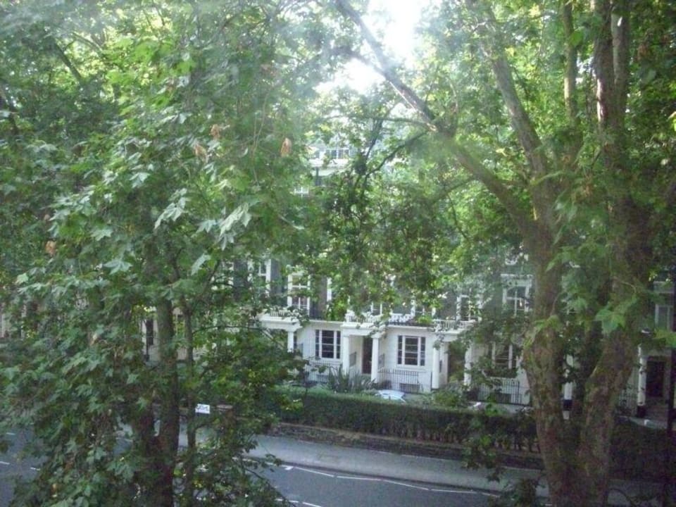 Ausblick auf Strasse Hotel Edward