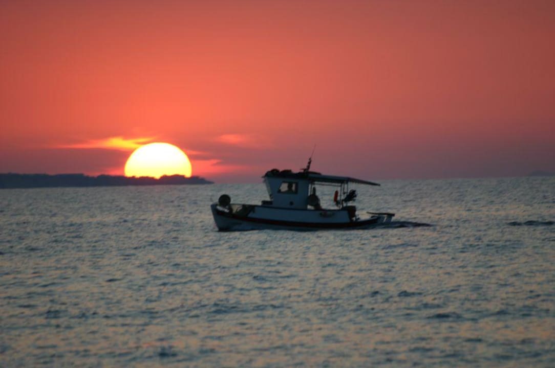 Sonnenuntergang Phãea Cretan Malia