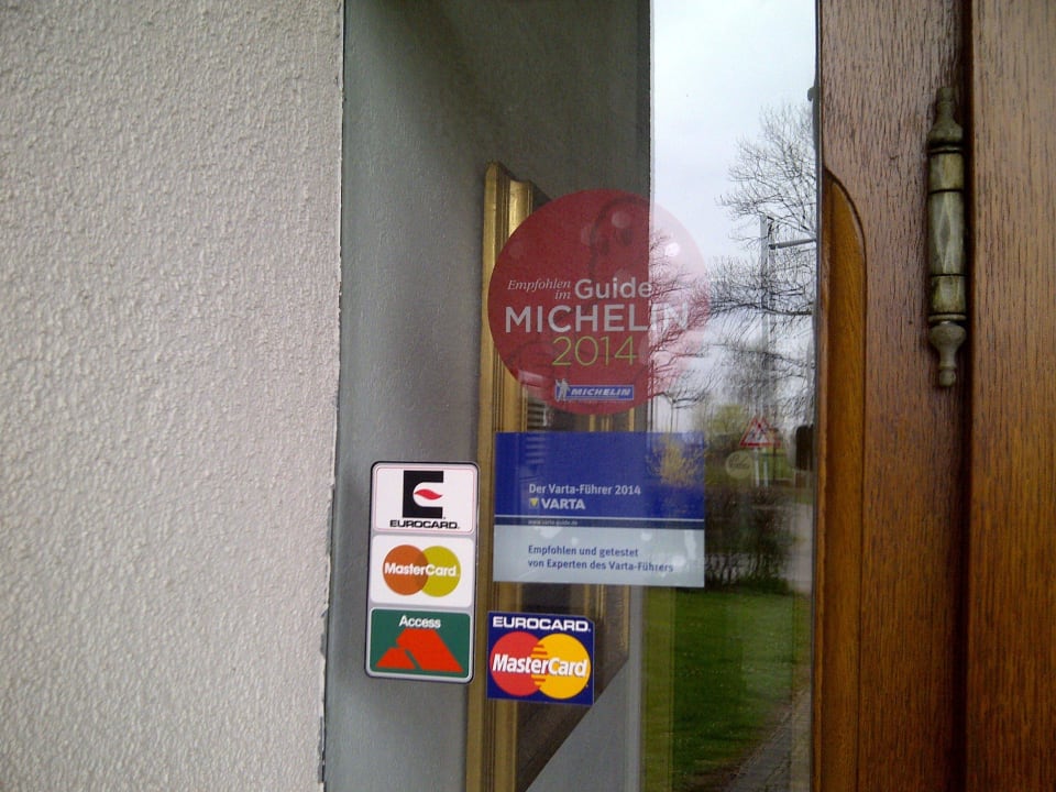 Hoteltür Hotel Drei Könige