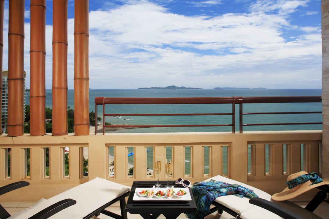 Ausblick Centara Grand Mirage Beach Resort Pattaya