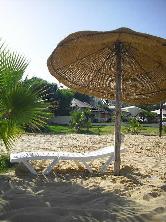 Nachmittags wurde es etwas ruhiger am Strand Hotel Paradis Palace