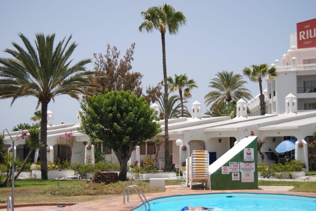 Blick zum Riu Palace Sahara Beach Club