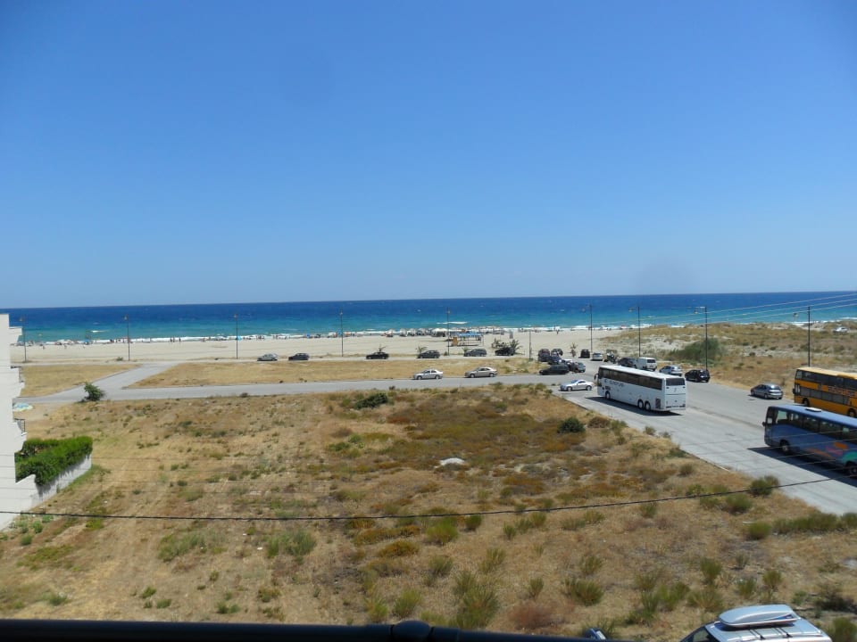 Blick vom Balkon Evilion Sea & Sun Hotel