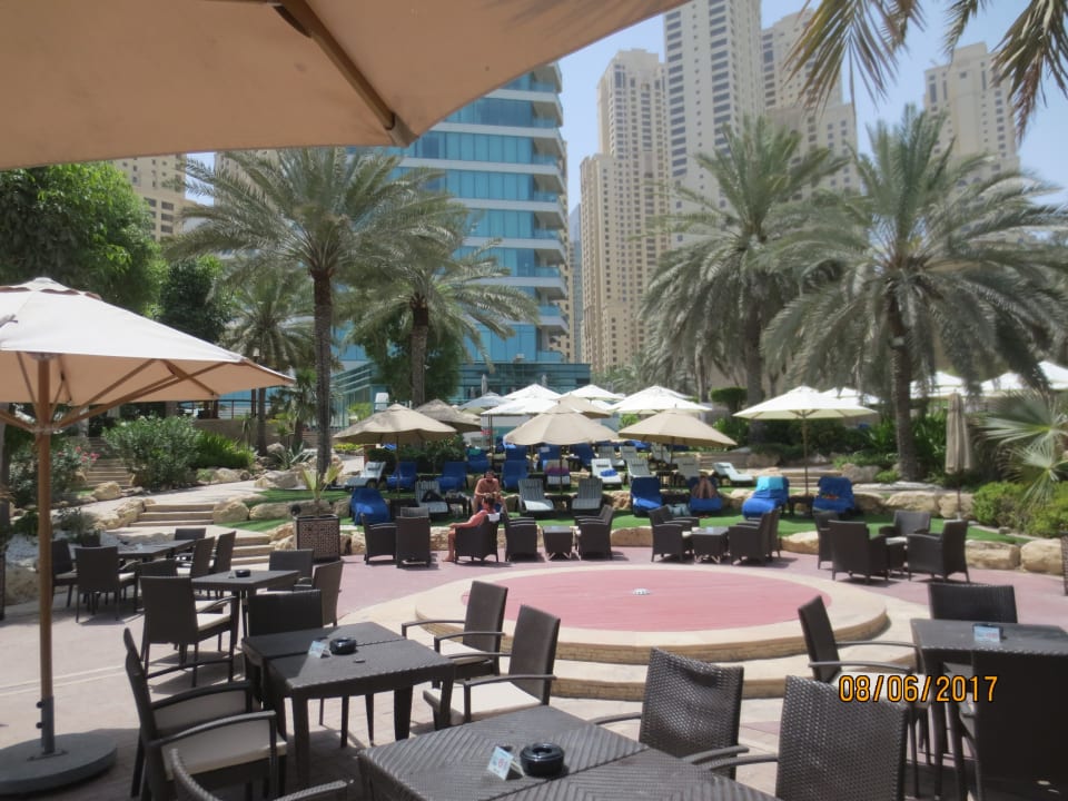 Gartenanlage Hilton Dubai Jumeirah