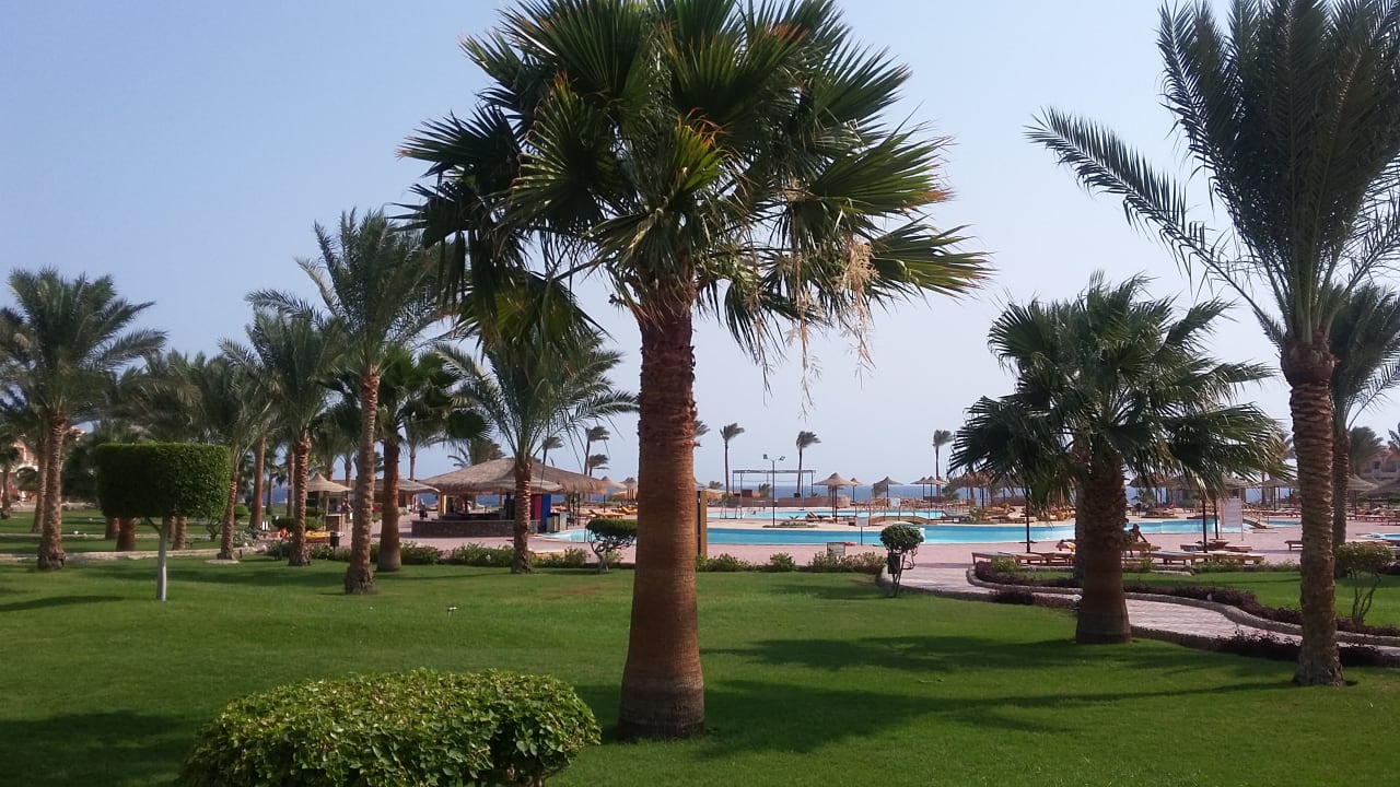 Gartenanlage Three Corners Sea Beach Resort