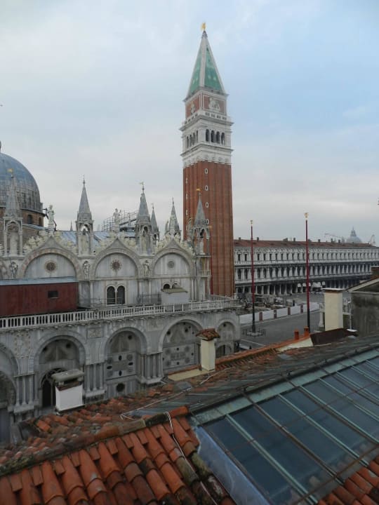 Blick von der privaten Terrasse  Hotel Concordia