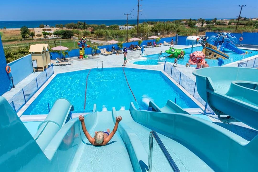 Water slids Kastalia Village & Saint Nikolas Hotel