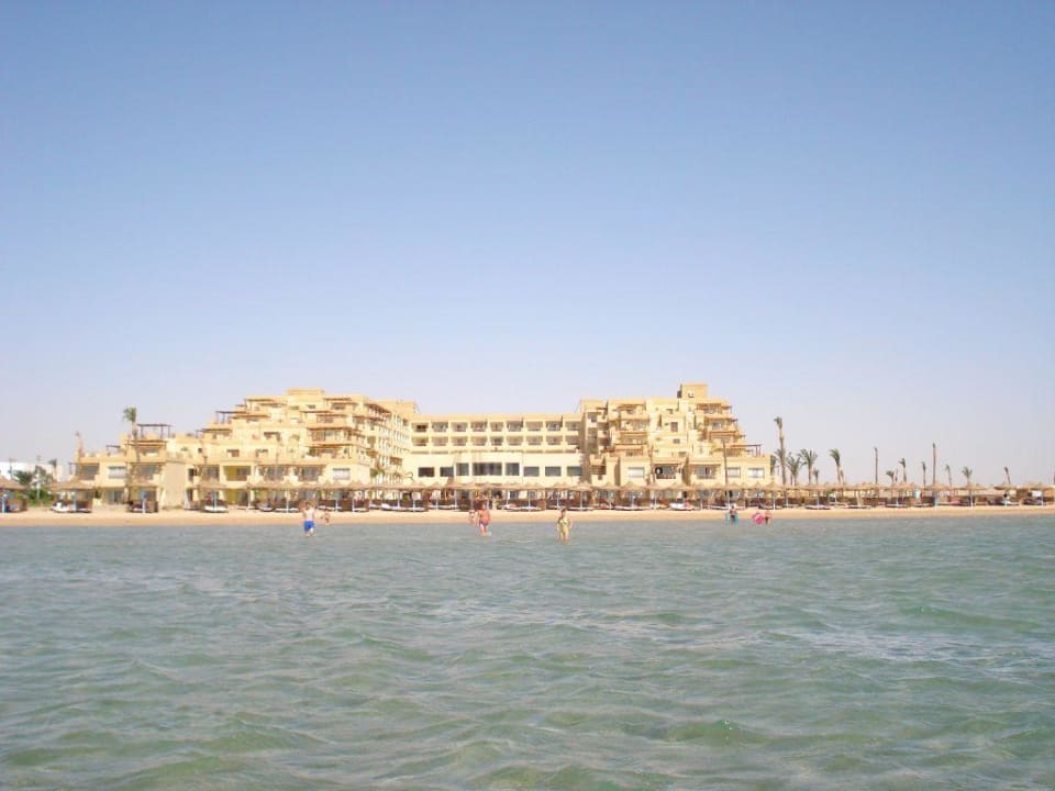 Bild vom Wasser aus ,Tolles Hotel Imperial Shams Abu Soma