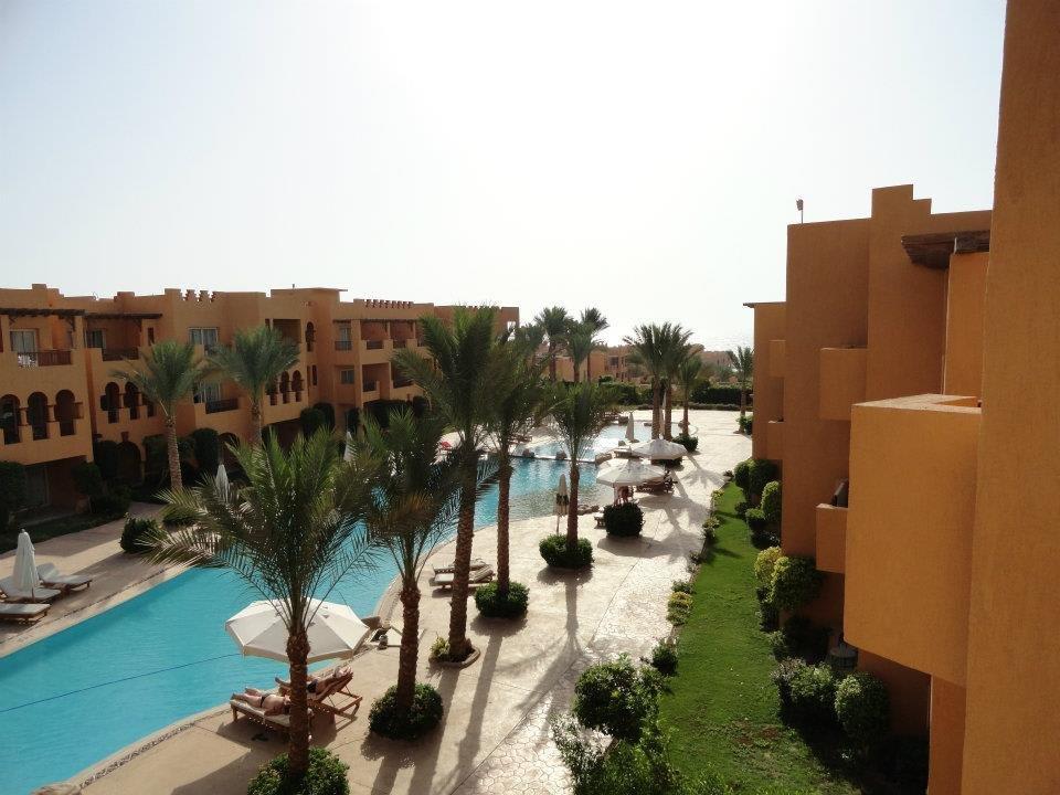 Widok z balkonu Rehana Royal Beach Resort Aqua Park & Spa