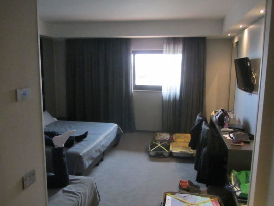 Schlafbereich Albergo Dei Laghi