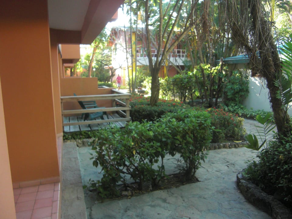 Blick vom Balkon whala!boca chica