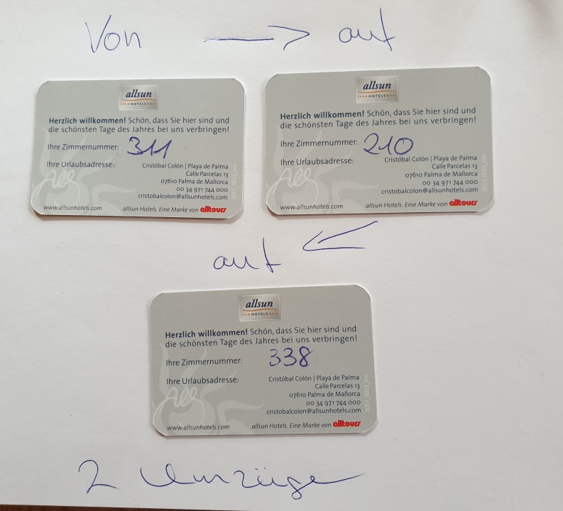 Sonstiges allsun Hotel Cristóbal Colón