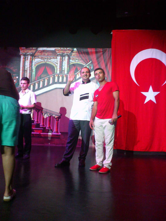 Show der Köche und des Service, einfach genial. Club Sidelya Hotel