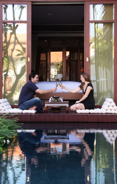 Dining by Design (breakfast at room's terrace)  Anantara Angkor Resort