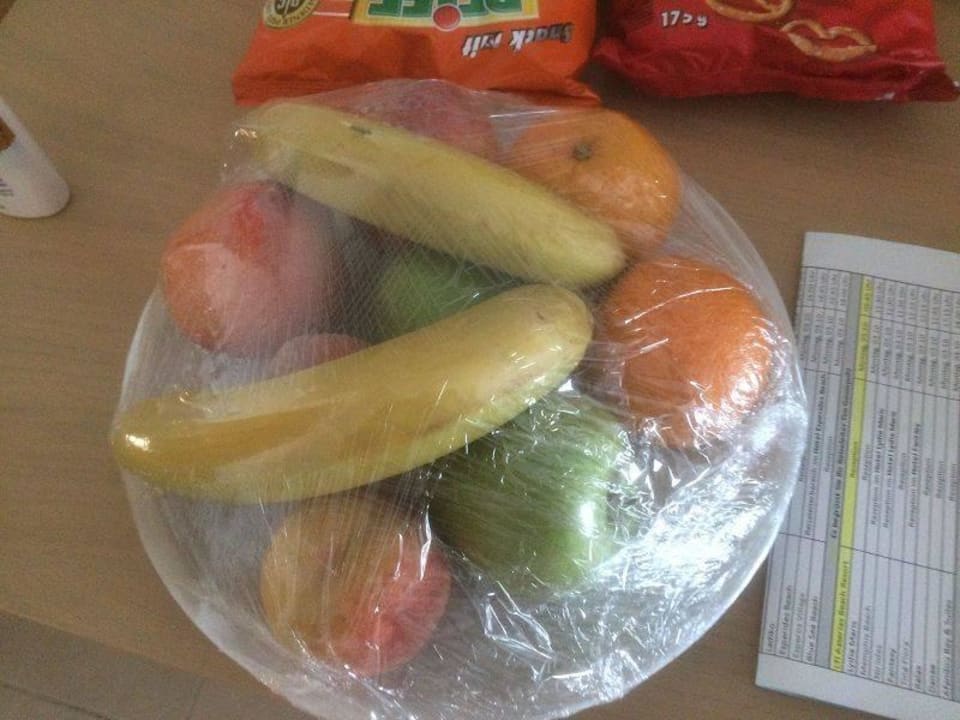 Zur Begrüßung Asterias Beach Resort