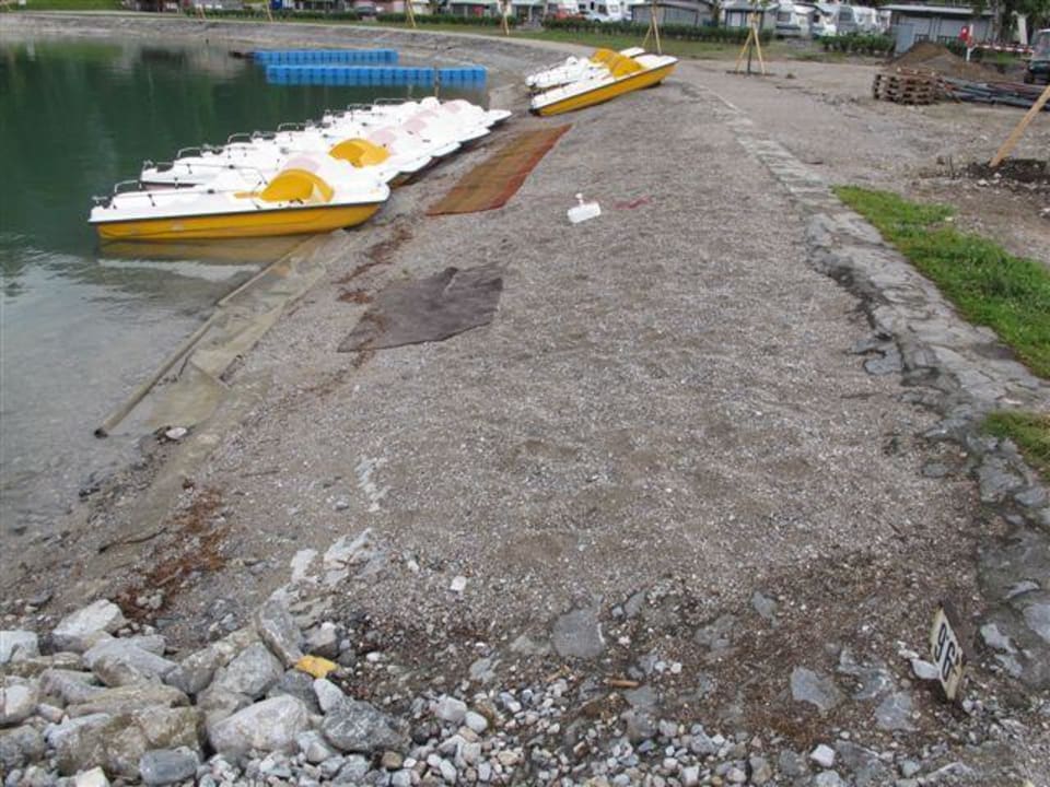 Weisser Sandstrand? Tonis Appartements am Achensee