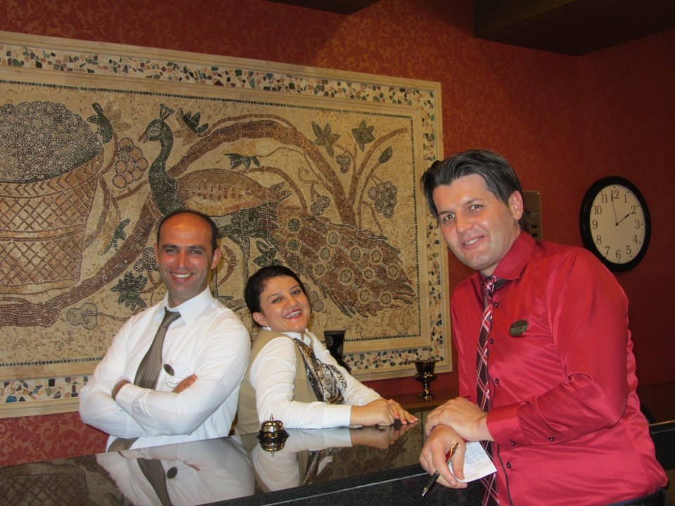 Sinan mit Recep und Pinar Alaiye Resort & Spa